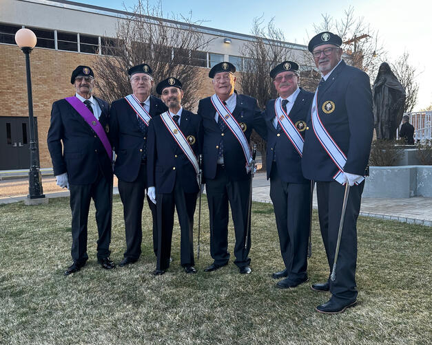KofC Honor Guard at Crisom Mass